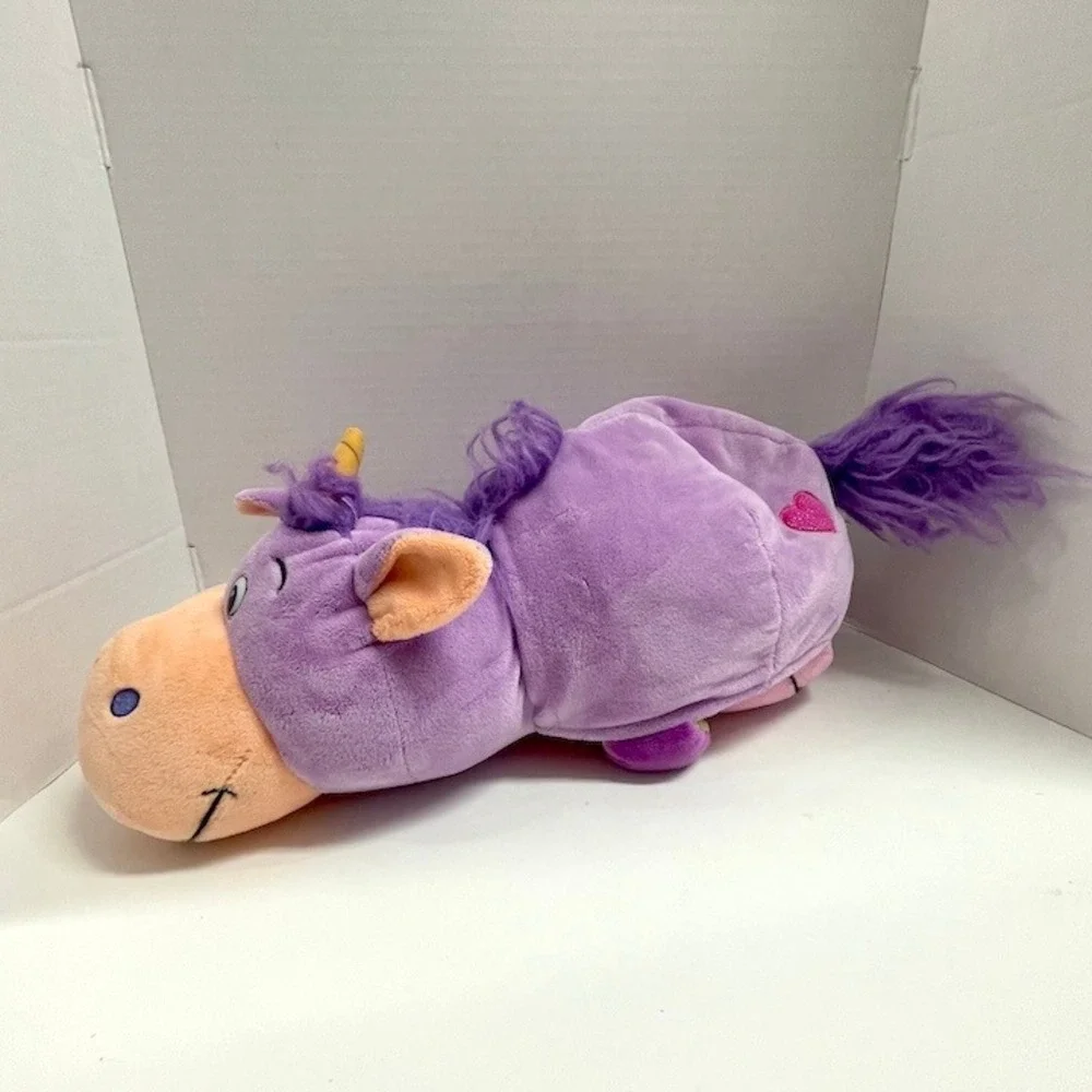 FlipaZoo Reversible Plush Daphne Dragon and‎ Thea the Unicorn